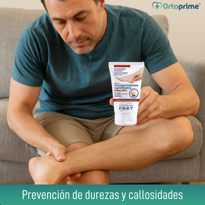 Gel para Talones Agrietados | Concentración de Urea 40%
