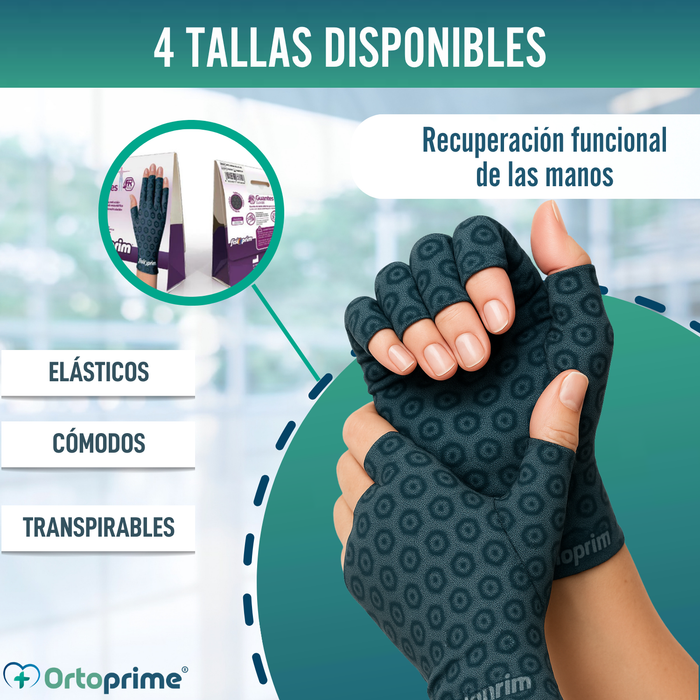 Guantes Terapéuticos para Artrosis | Tejido Técnico Elástico