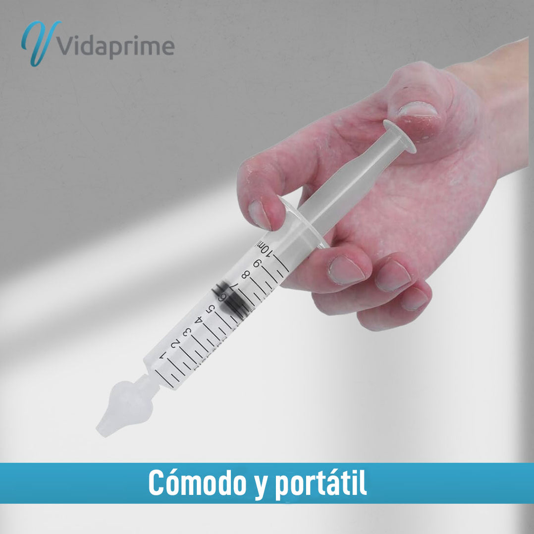 Jeringa Lavado Nasal para Bebés y Adultos Pack 3 Unidades — OrtoPrime