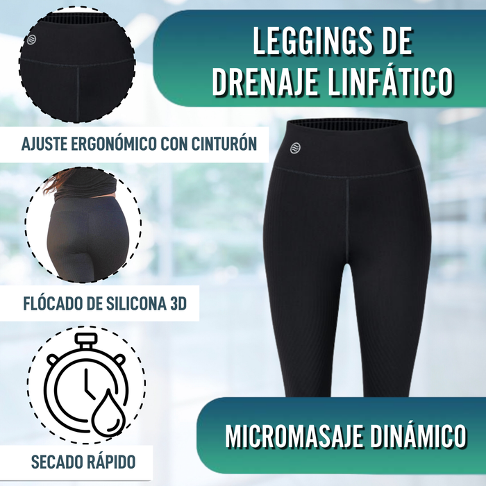 Leggins Move One de Compresión | Mallas Drenaje Linfático