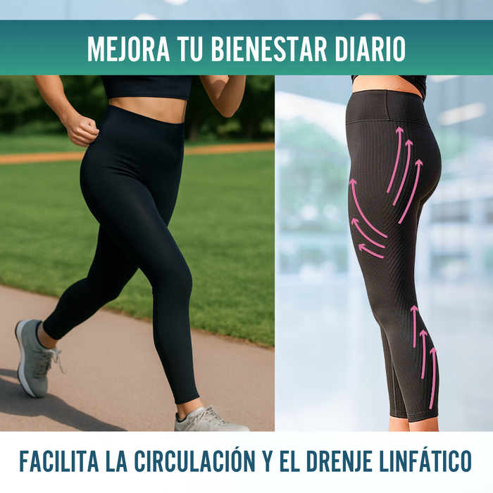 Leggins Move One de Compresión | Mallas Drenaje Linfático