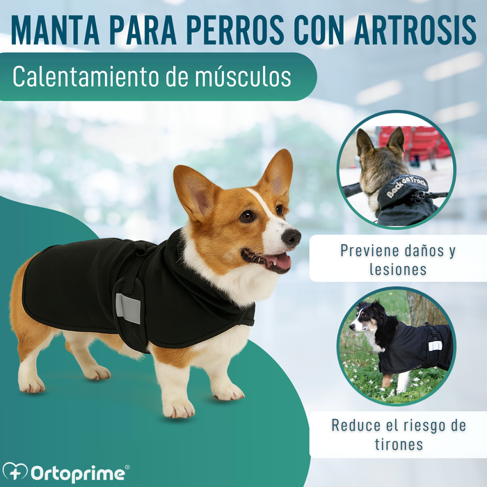 Manta Terapéutica Canina con Tejido Back on Track | 21 Tallas
