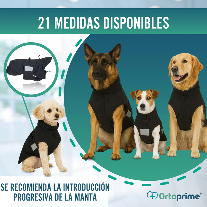 Manta Terapéutica Canina con Tejido Back on Track | 21 Tallas