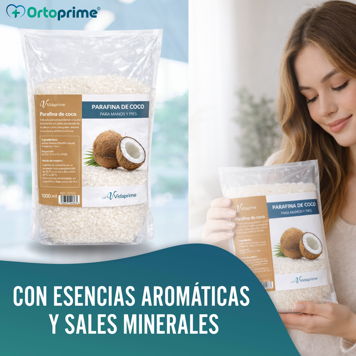Pack Parafina Antioxidante para Manos y Pies 3000 ml | Coco