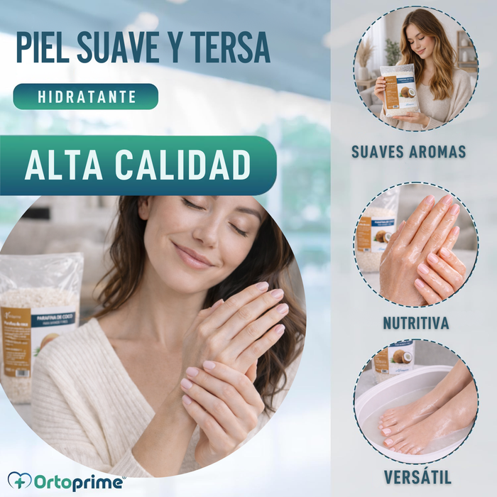 Pack Parafina Antioxidante para Manos y Pies 3000 ml | Coco