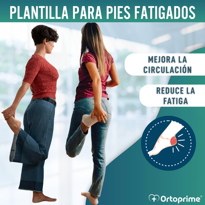 Plantillas Ortopédicas para Fascitis Plantar | 3 Tallas