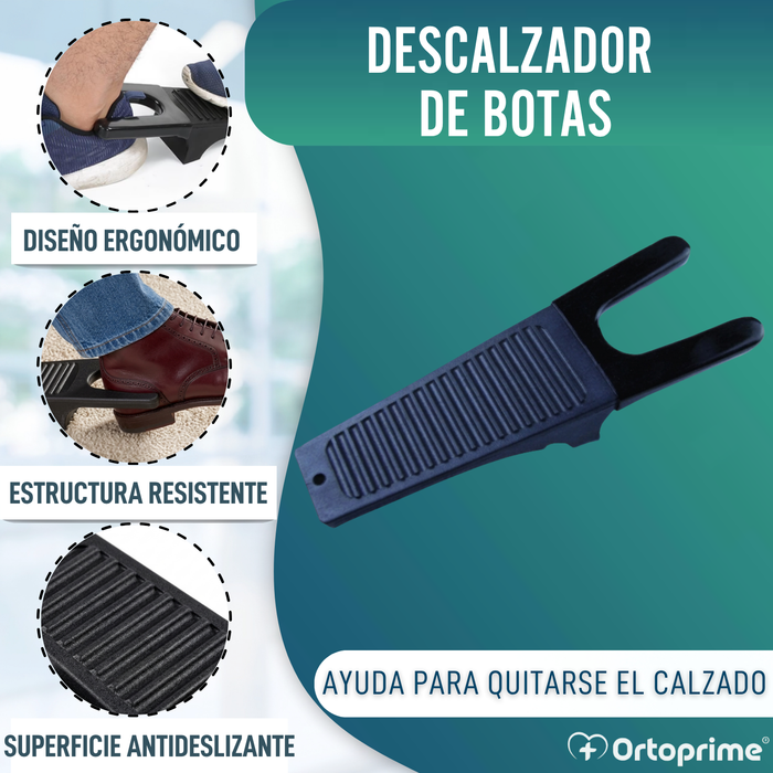 Sacabotas de Plástico Antideslizante Ortopédico | 13 cm