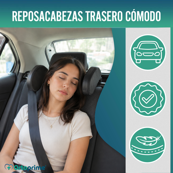 Reposacabezas de Automóvil para Asiento Trasero | Abatible