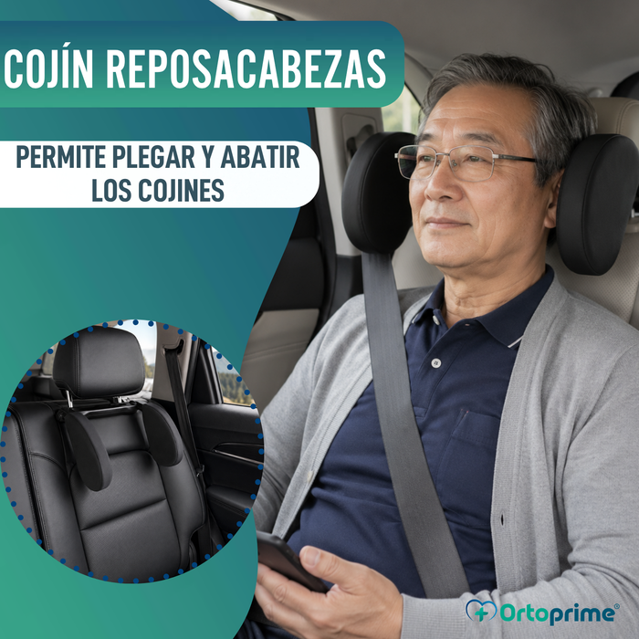 Reposacabezas de Automóvil para Asiento Trasero | Abatible