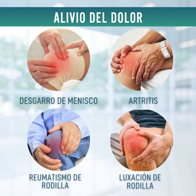 Rodillera Ajustable Menisco y Ligamento Protector de Rótula