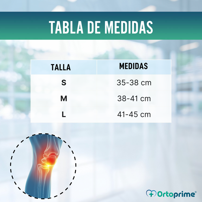 Rodillera para Artrosis | Protector de rodilla en 3 Tallas
