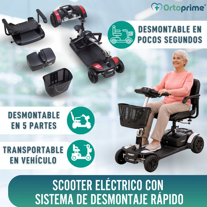 Scooter Eléctrico con Batería de Litio 20Ah | 8 Colores