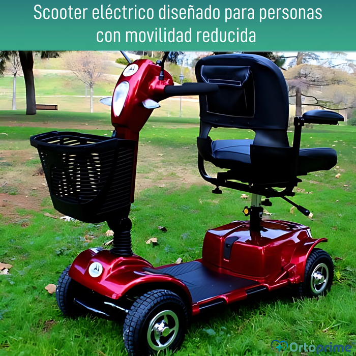 Scooter para Minusválidos Eléctrico | Doble Amortiguación