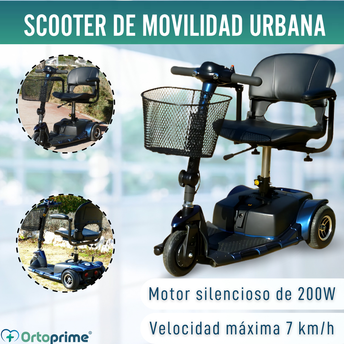 Scooter Eléctrico con Sistema Stand Up | 3 Ruedas