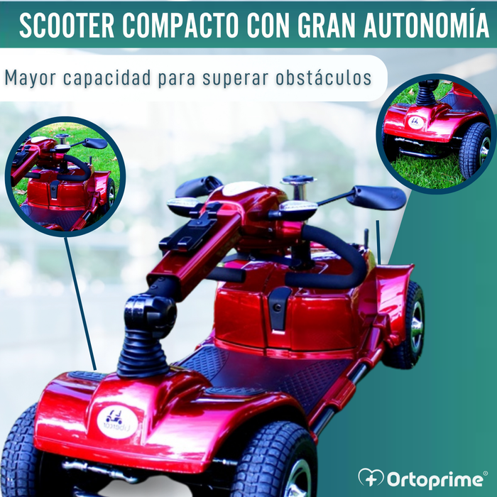 Scooter para Minusválidos Eléctrico | Doble Amortiguación