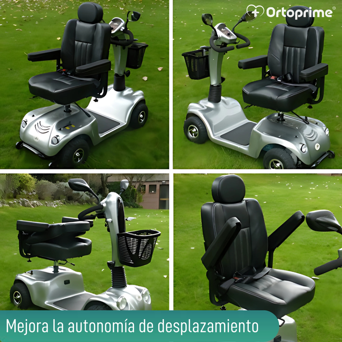 Scooter Eléctrico para Adultos | Suspensión Integral 4 Ruedas