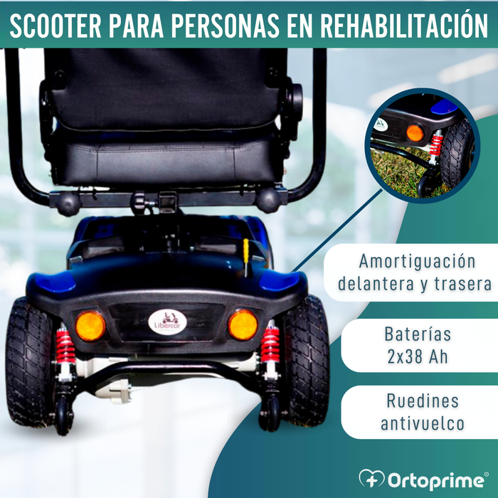Scooter para Discapacitados Compacto | Suspensión Integral