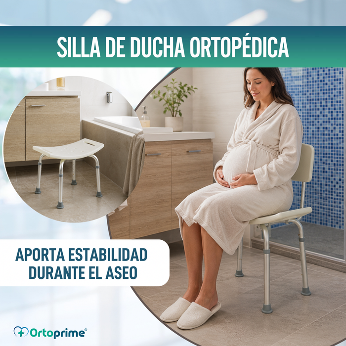 Silla de Ducha Antideslizante