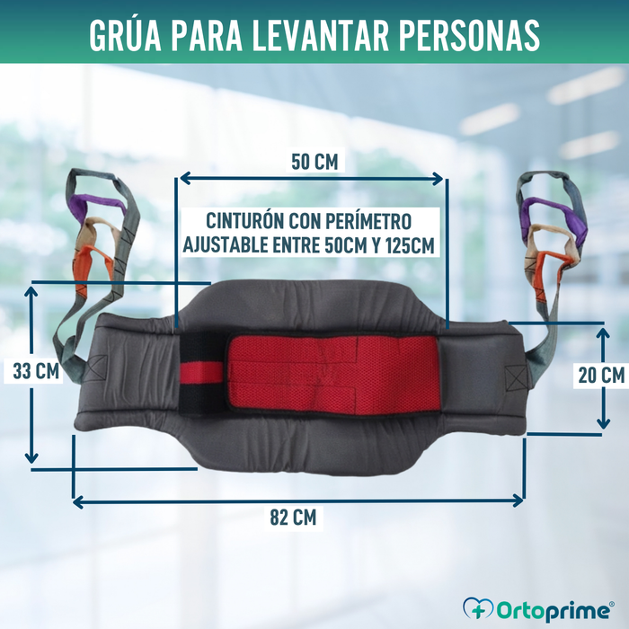 Grúa Eléctrica Bipedestación con Arnés | Movilidad Reducida