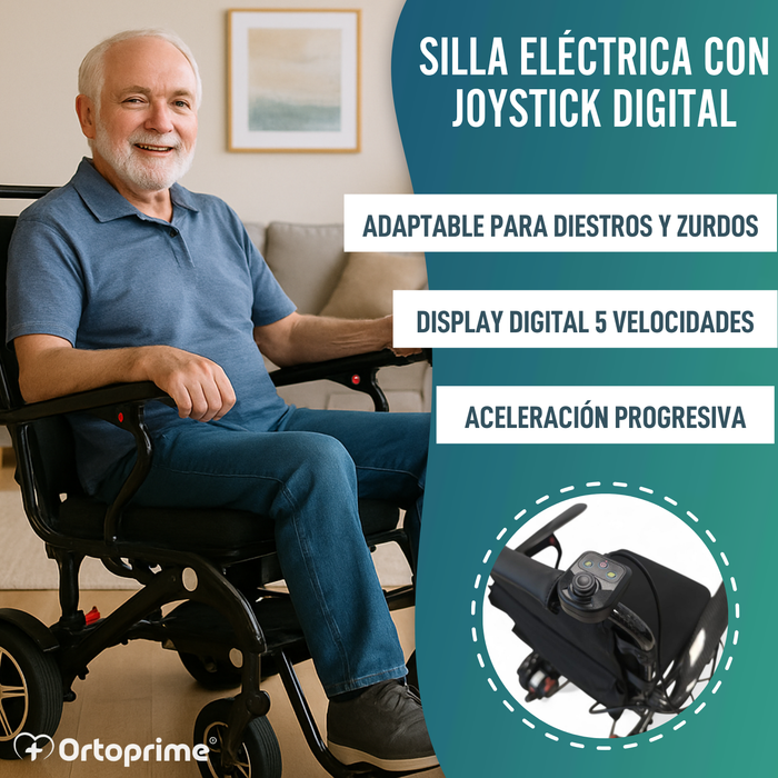 Silla de Ruedas Eléctrica de Alto Rendimiento Transportable