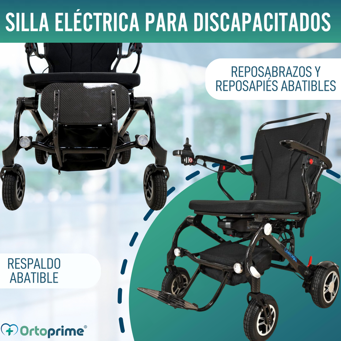 Silla de Ruedas Eléctrica de Alto Rendimiento Transportable
