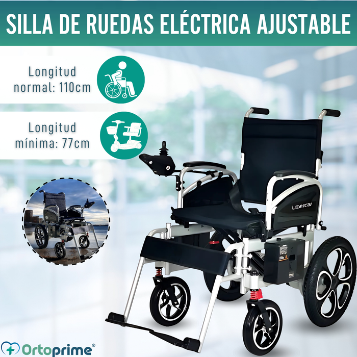 Silla Eléctrica Plegable con Baterías de Gel | 5 Velocidades