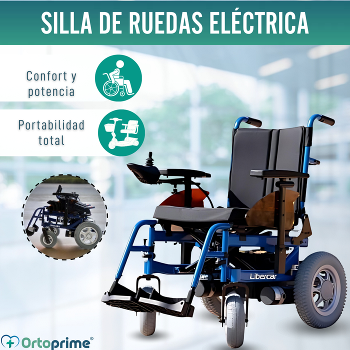 Silla de Ruedas Eléctrica Adaptable | Múltiples Posiciones