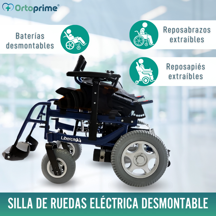 Silla de Ruedas Eléctrica Adaptable | Múltiples Posiciones