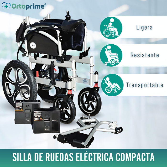Silla Eléctrica Plegable con Baterías de Gel | 5 Velocidades