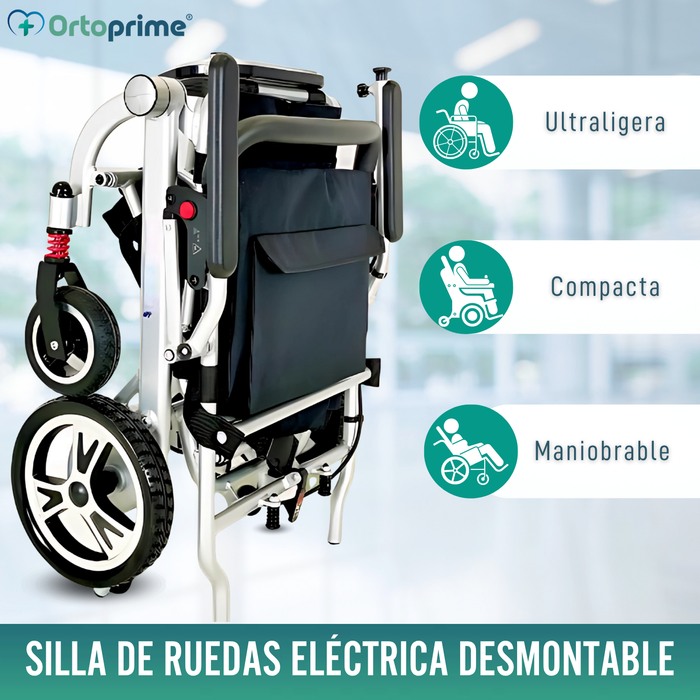 Silla de Ruedas Eléctrica Ultraligera con Batería de Litio