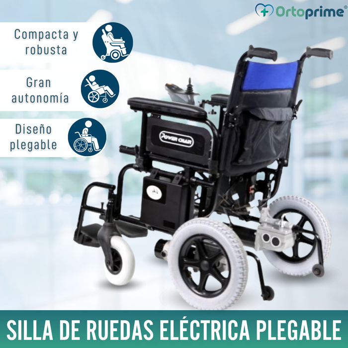 Silla de Ruedas Eléctrica | Sistema de Plegado Rápido