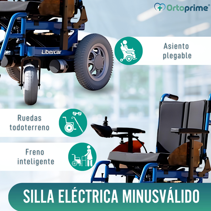 Silla de Ruedas Eléctrica Adaptable | Múltiples Posiciones
