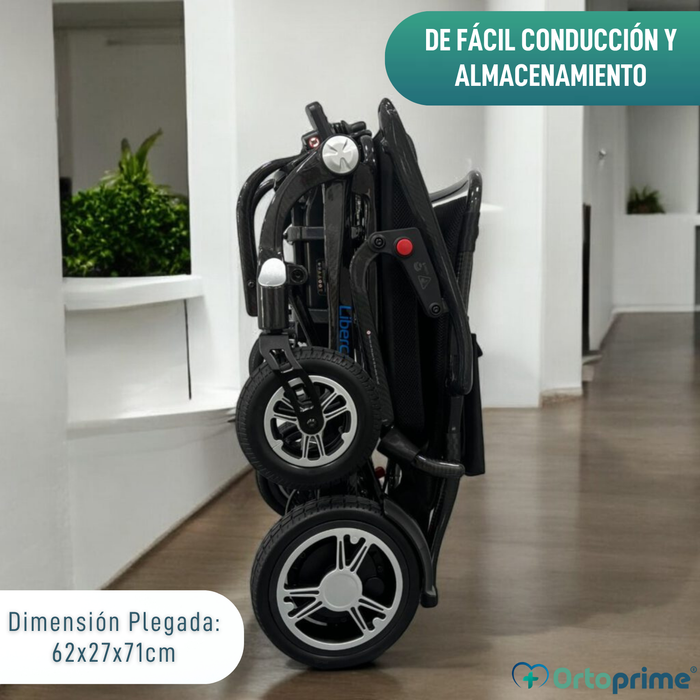 Silla de Ruedas Eléctrica de Alto Rendimiento Transportable