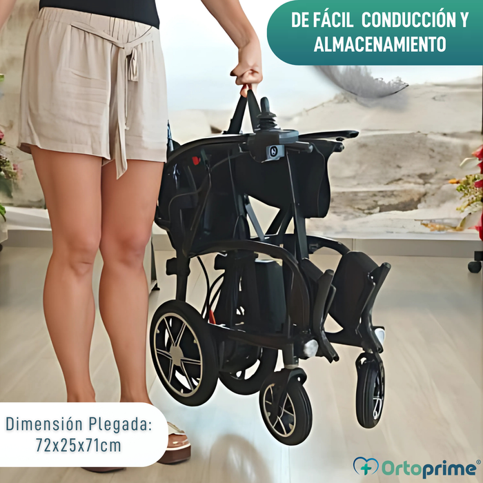 Silla Eléctrica para Minusválido Compacta | Fibra de Carbono