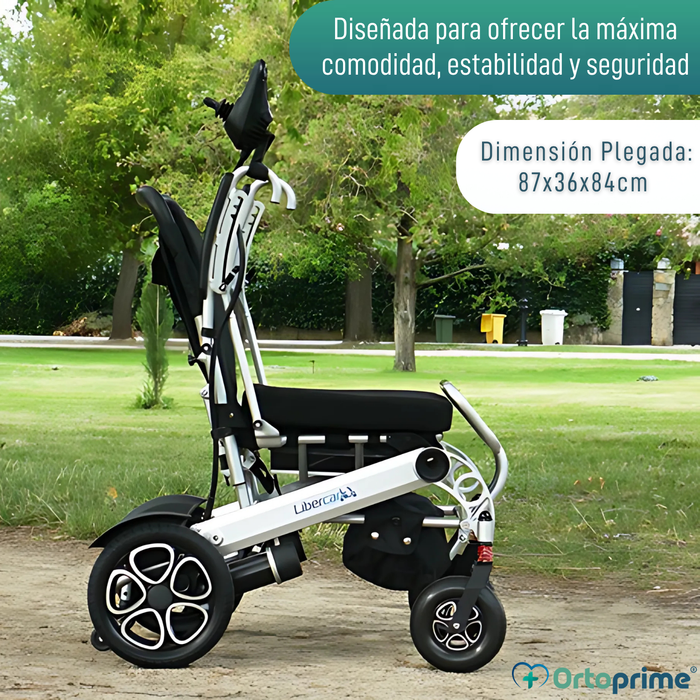 Silla de Ruedas Eléctrica Ultra-Ligera con Batería de Litio
