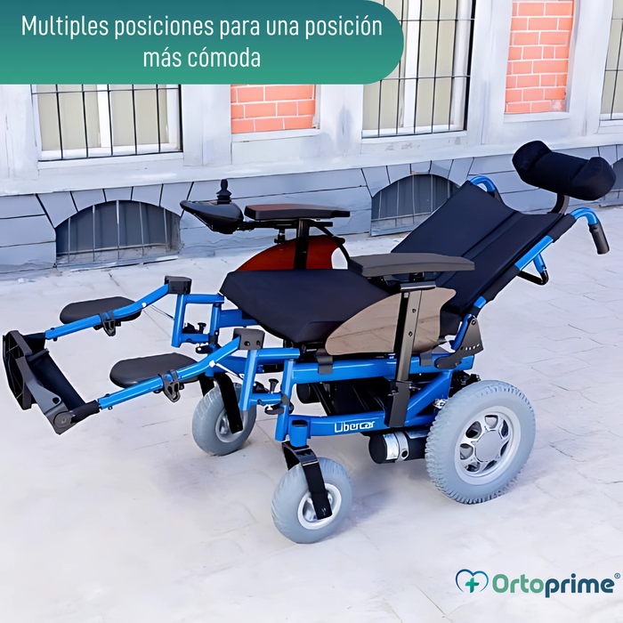 Silla de Ruedas Eléctrica Adaptable | Múltiples Posiciones