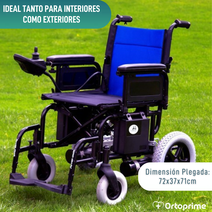 Silla Eléctrica para Movilidad Reducida | Ruedas Macizas