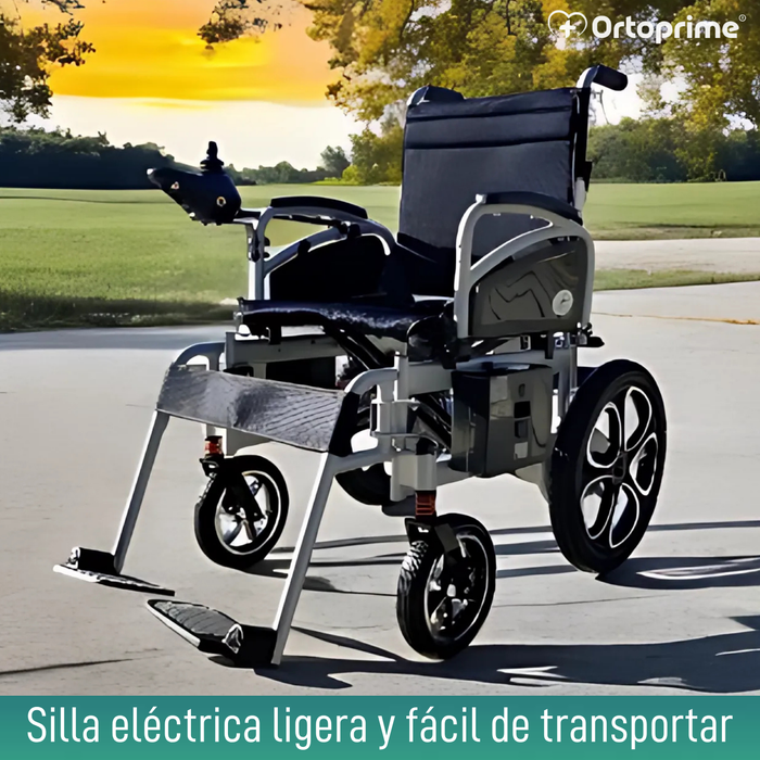 Silla Eléctrica de Ruedas Grandes | con Batería de Litio