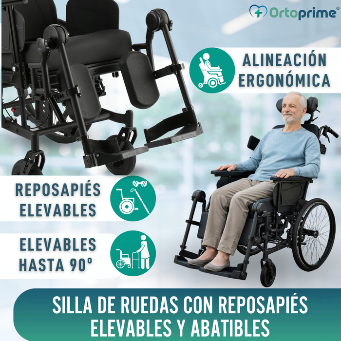 Silla de Ruedas de Posicionamiento Basculante | Anti Úlceras