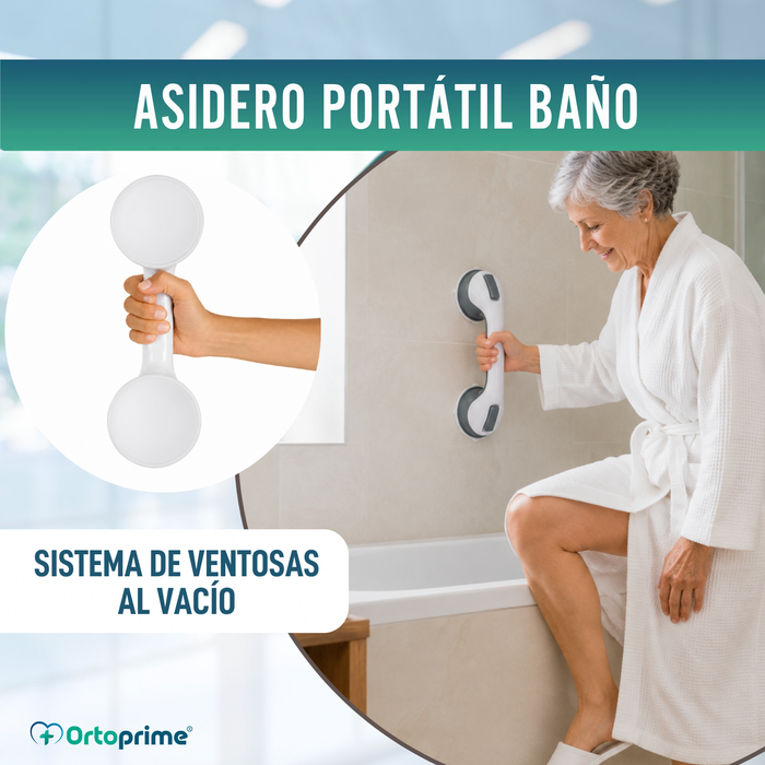 Asidero de Baño con Sujeción Instantánea