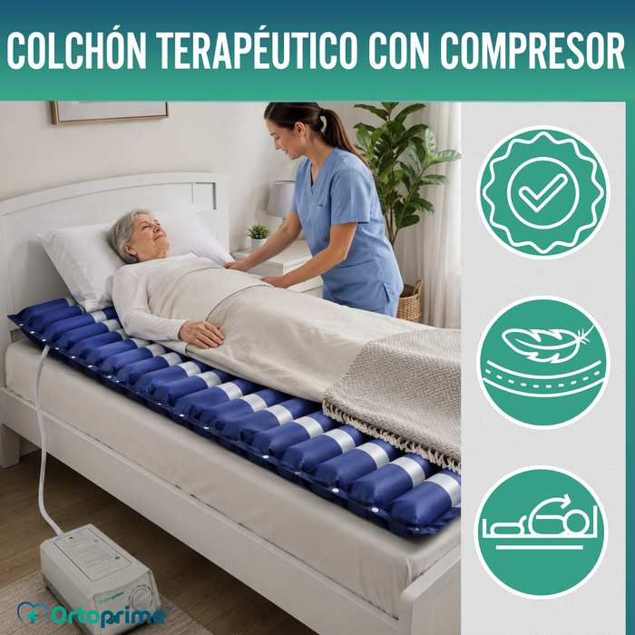 Colchón Antiescaras de Aire con Compresor Silence para Cama