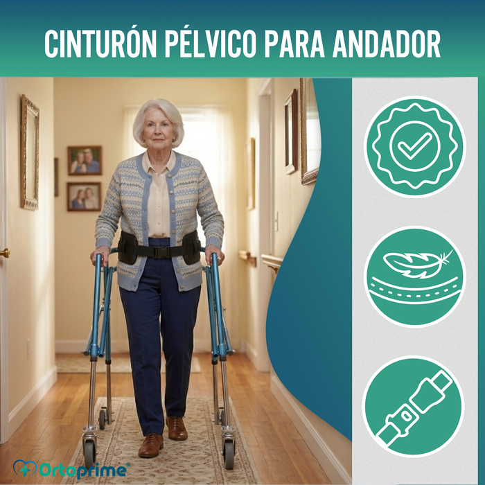 Soporte Pélvico para Andador | Estabilizador de Cadera