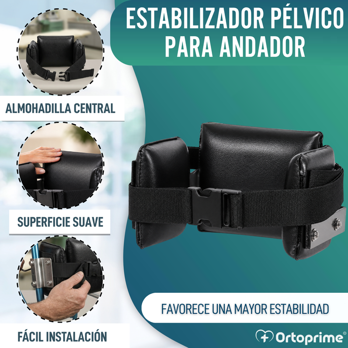 Soporte Pélvico para Andador | Estabilizador de Cadera