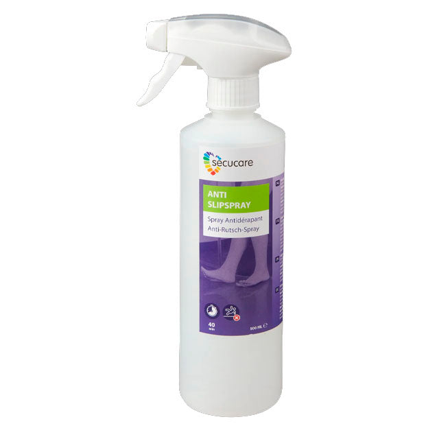 Spray antideslizante para bañera o ducha de acrílico de fibra de vidrio  resbaladiza - Blanco