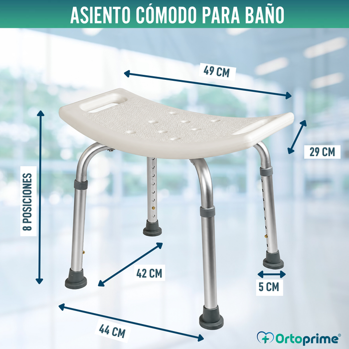 Taburete de Baño Antideslizante