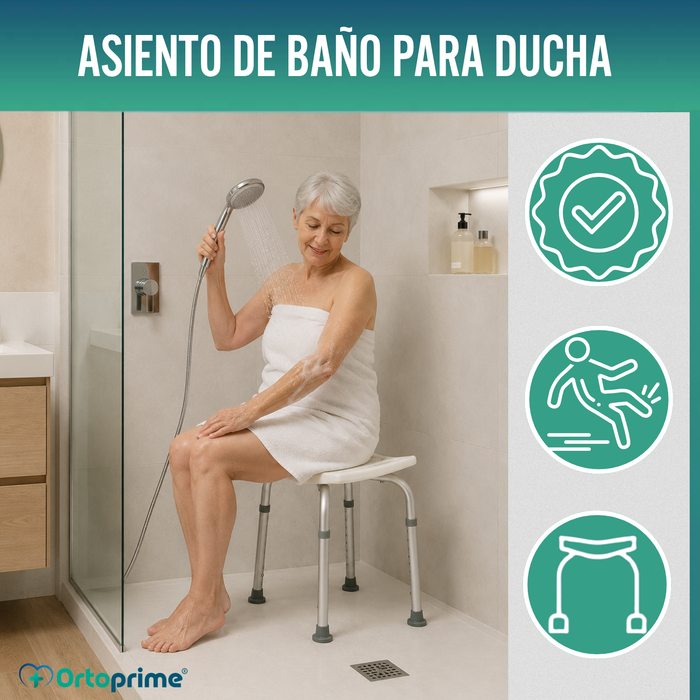 Taburete de Baño Antideslizante
