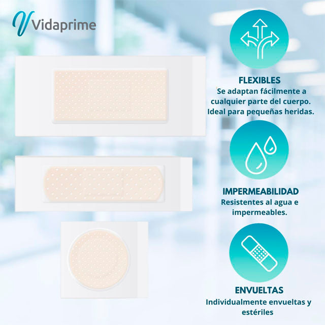 Ap sitos Adhesivos Impermeable En 3 Tama os 50 Unidades OrtoPrime Ap sitos Adhesivos Impermeable En 3 Tama os 50 Unidades OrtoPrime