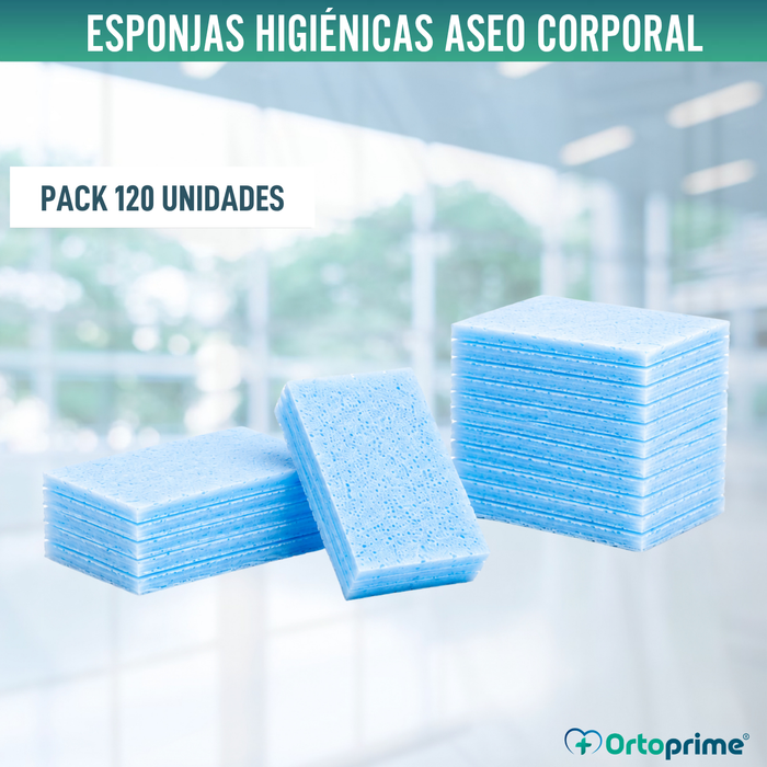 Esponjas Jabonosas Desechables Caja 120 Unidades