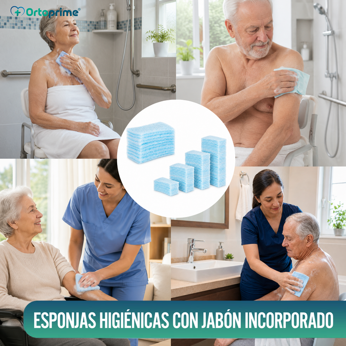 Esponjas Jabonosas Desechables Caja 120 Unidades