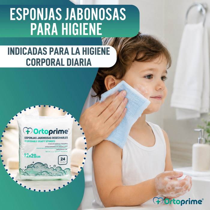 Esponjas Jabonosas Desechables Caja 120 Unidades